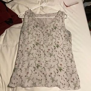 Dressy sleeveless blouse